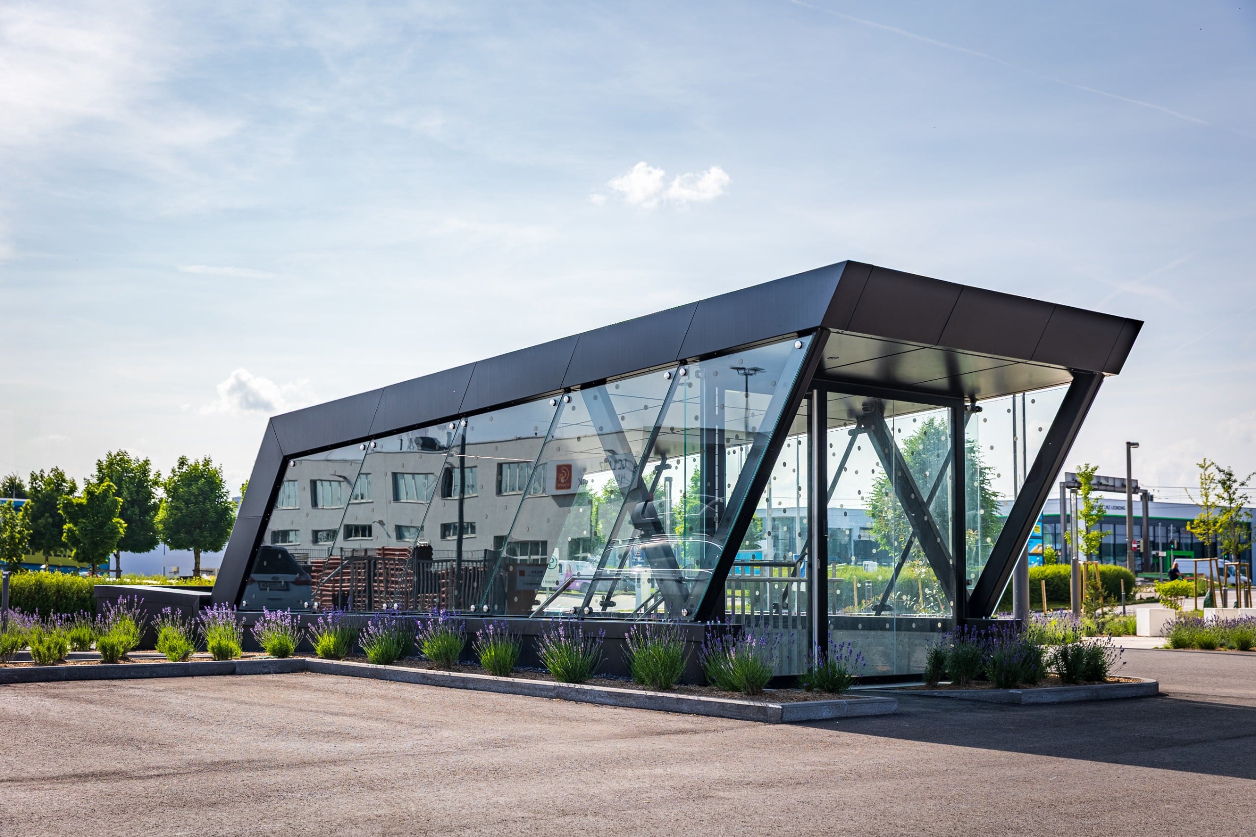 Detailaufnahme verschweißte Stahlverbindung